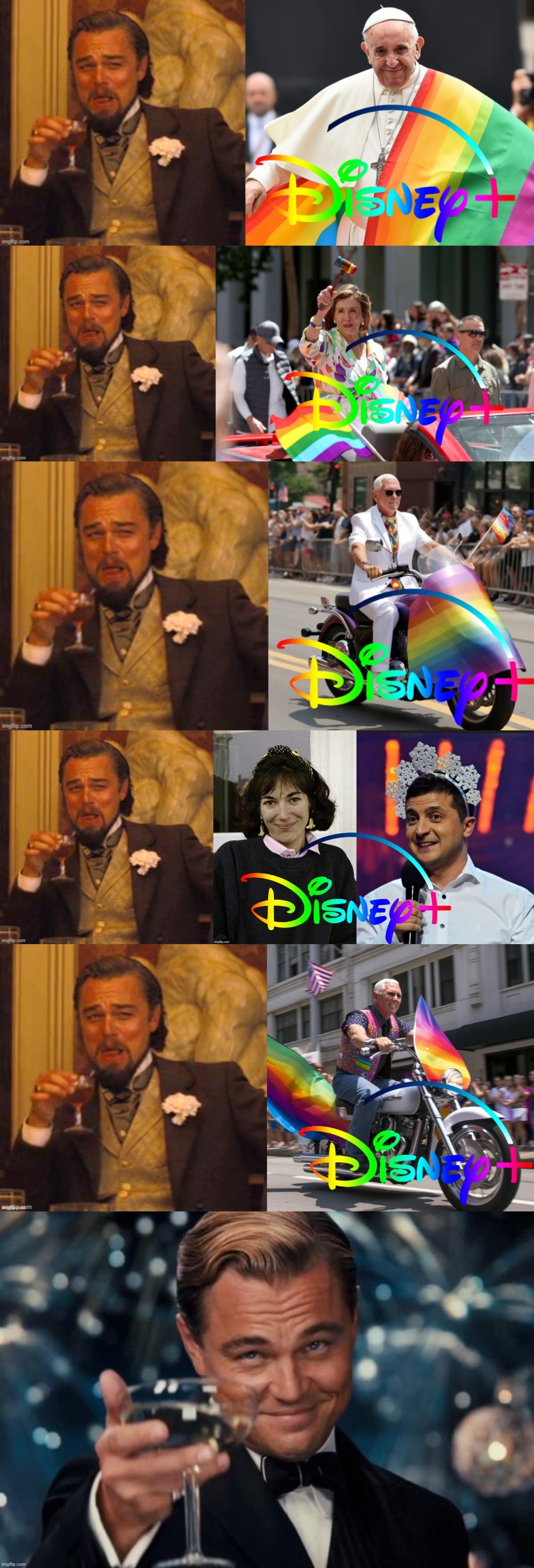 image tagged in memes,leonardo dicaprio cheers,laughing leo,pope francis,i diagnose you with dead,lol so funny | made w/ Imgflip meme maker