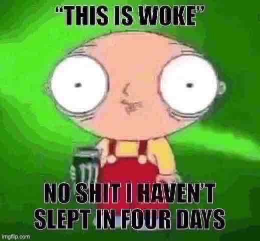 This is woke Blank Meme Template