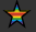 Rainbow star Blank Meme Template