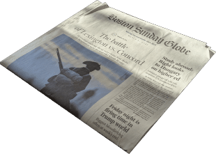Boston Sunday Globe Meme Template