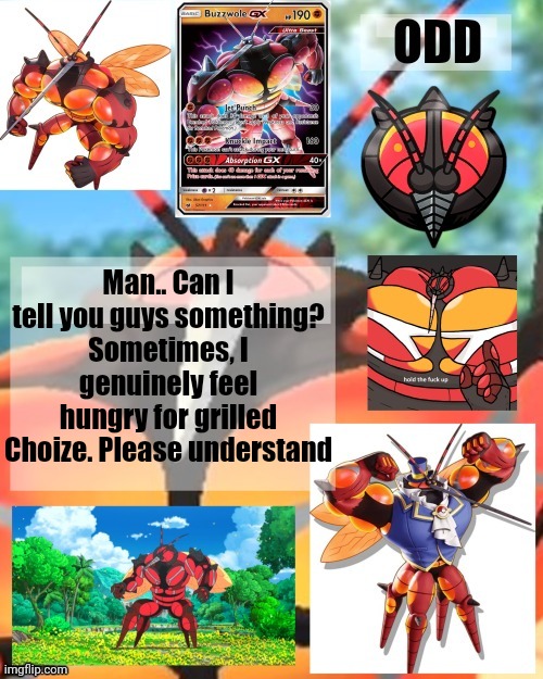 Another stupid fucking odd announcement template | Man.. Can I tell you guys something? Sometimes, I genuinely feel hungry for grilled Choize. Please understand | image tagged in another stupid fucking odd announcement template | made w/ Imgflip meme maker
