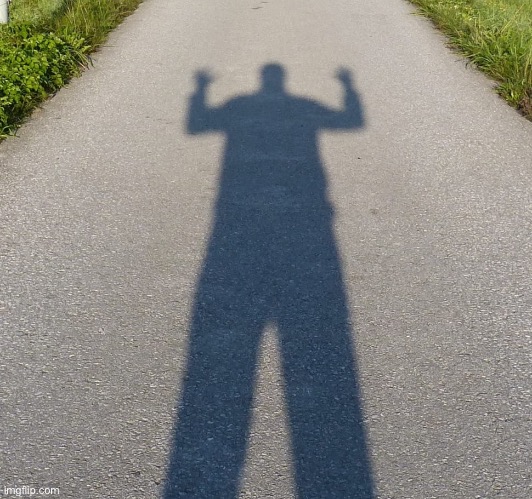 man shadow | image tagged in man shadow | made w/ Imgflip meme maker