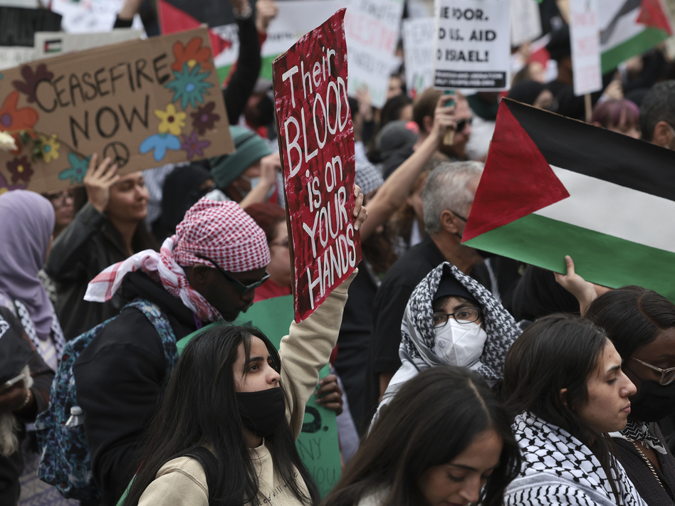 PLO Protestors 2 Hamas Blank Meme Template