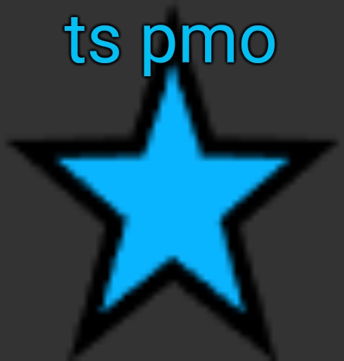 this is  not zeta posting | ts pmo | image tagged in bluestar | made w/ Imgflip meme maker