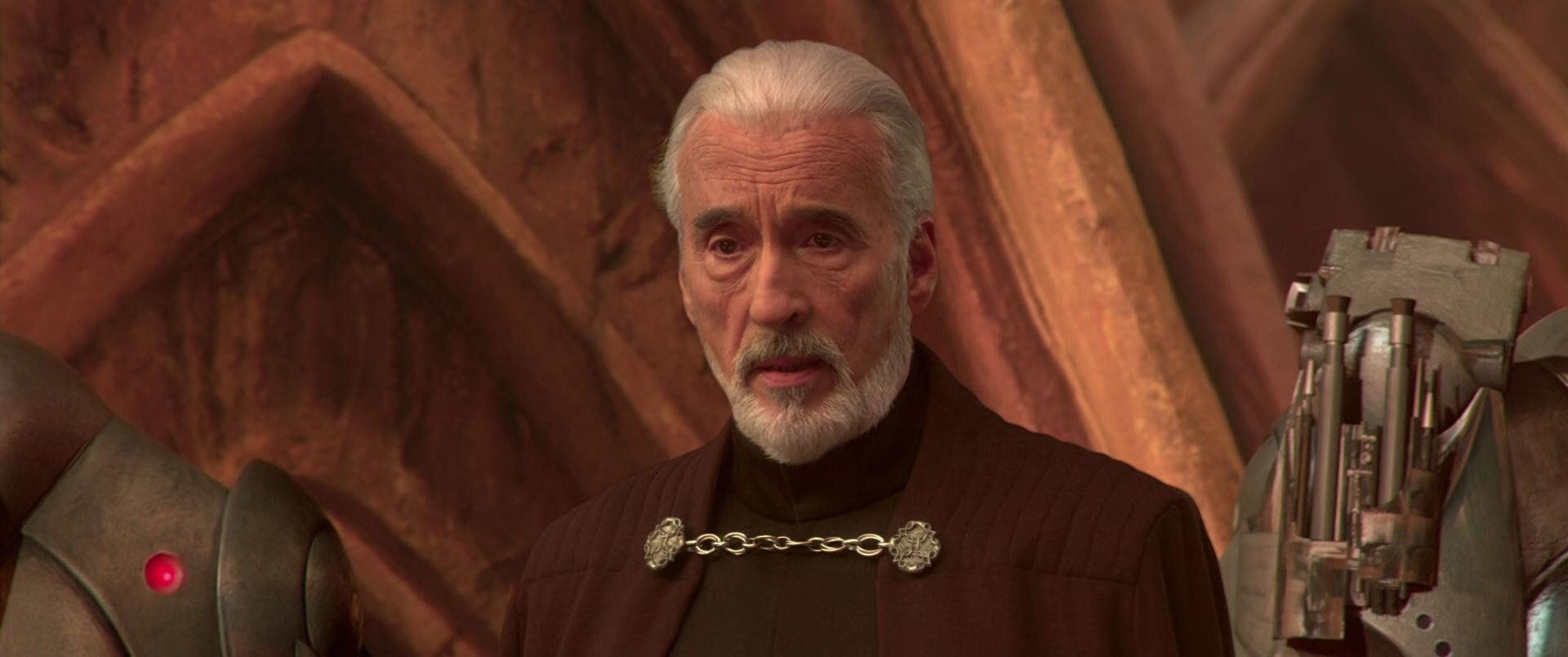 High Quality count dooku Blank Meme Template