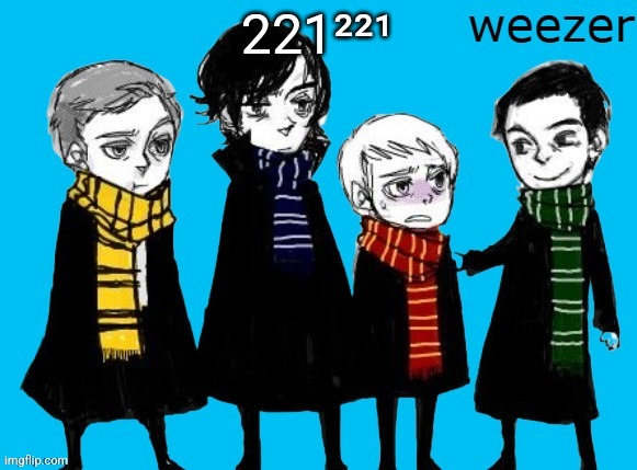 Sherlock Weezer??!! | 221²²¹ | image tagged in sherlock weezer | made w/ Imgflip meme maker