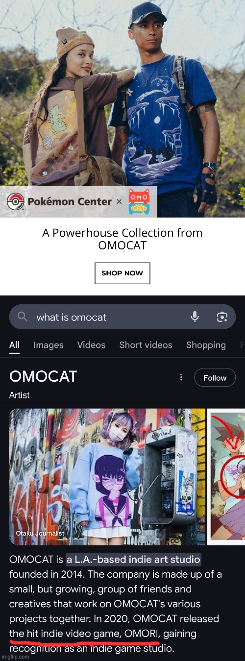 we’ve got the mfs who made omori making shirts for pokemon now :sob: | made w/ Imgflip meme maker