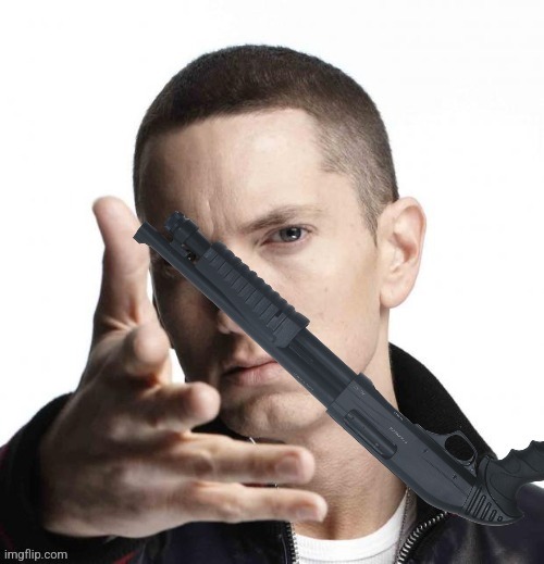 Shotguninem | image tagged in shotguninem | made w/ Imgflip meme maker
