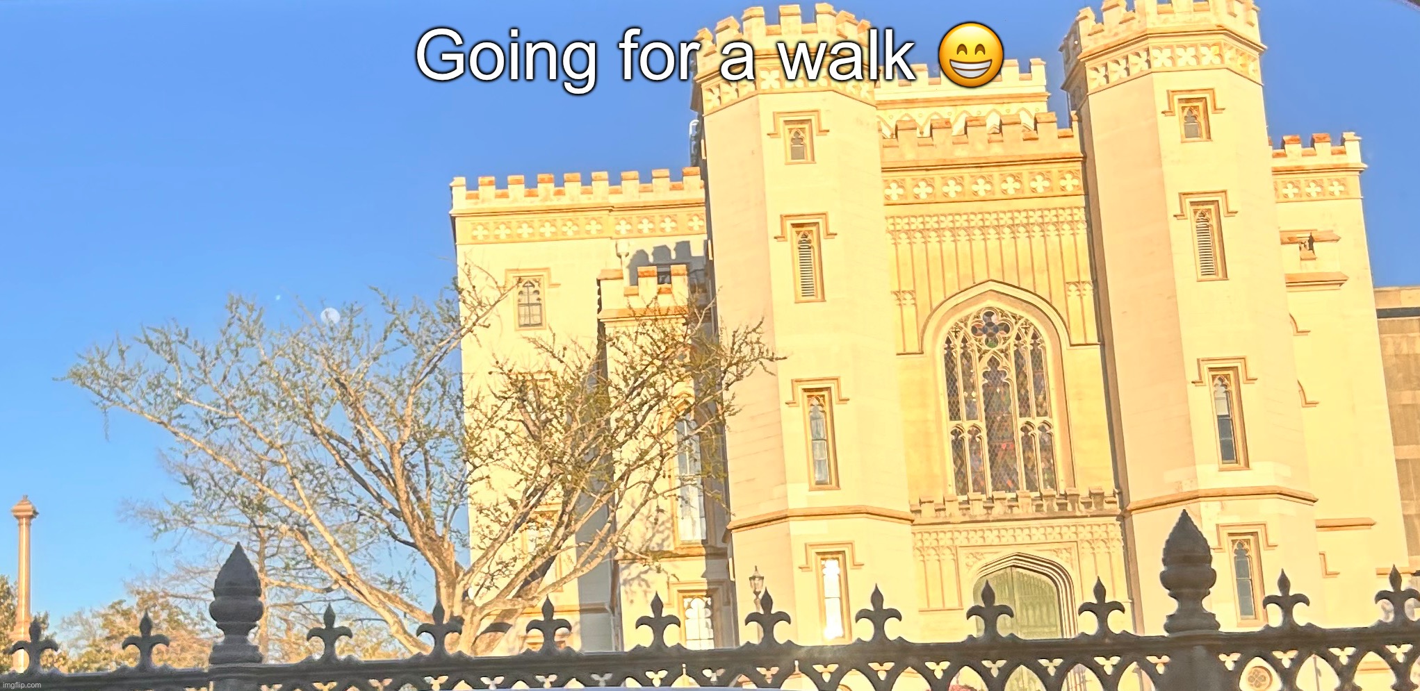 Going for a walk 😁 | made w/ Imgflip meme maker