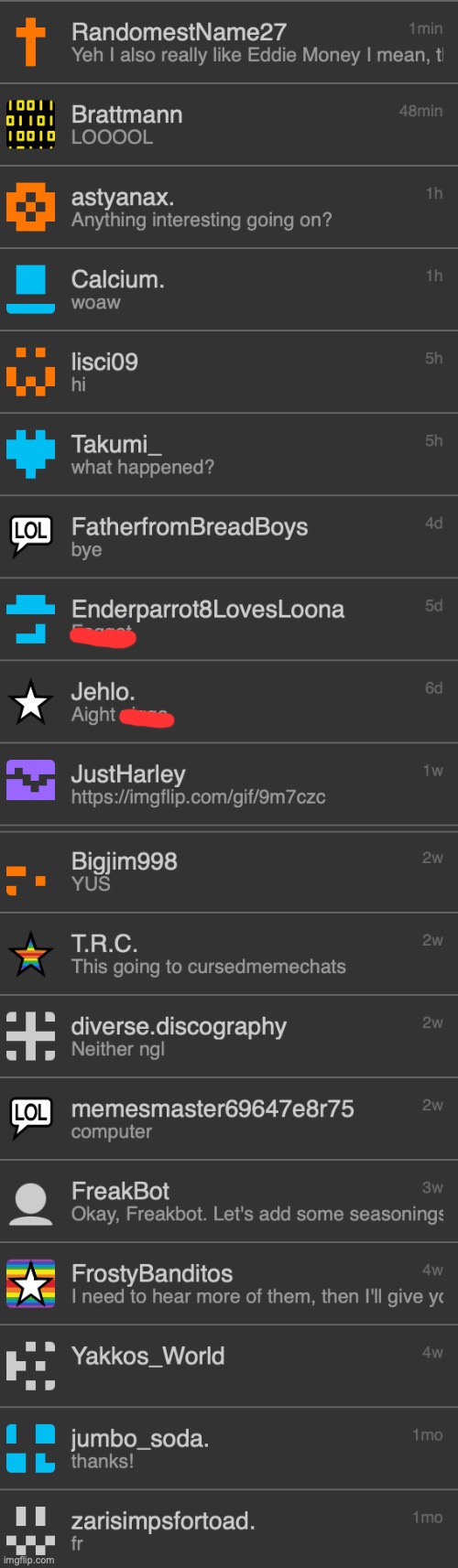 Memechat reveal cos why not | made w/ Imgflip meme maker