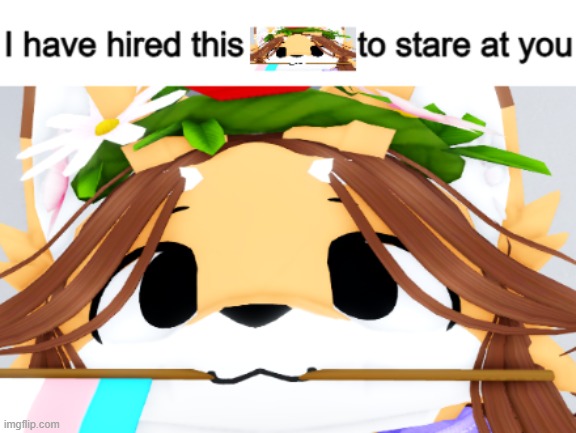 I'm staring at you :3 | image tagged in blank white template | made w/ Imgflip meme maker