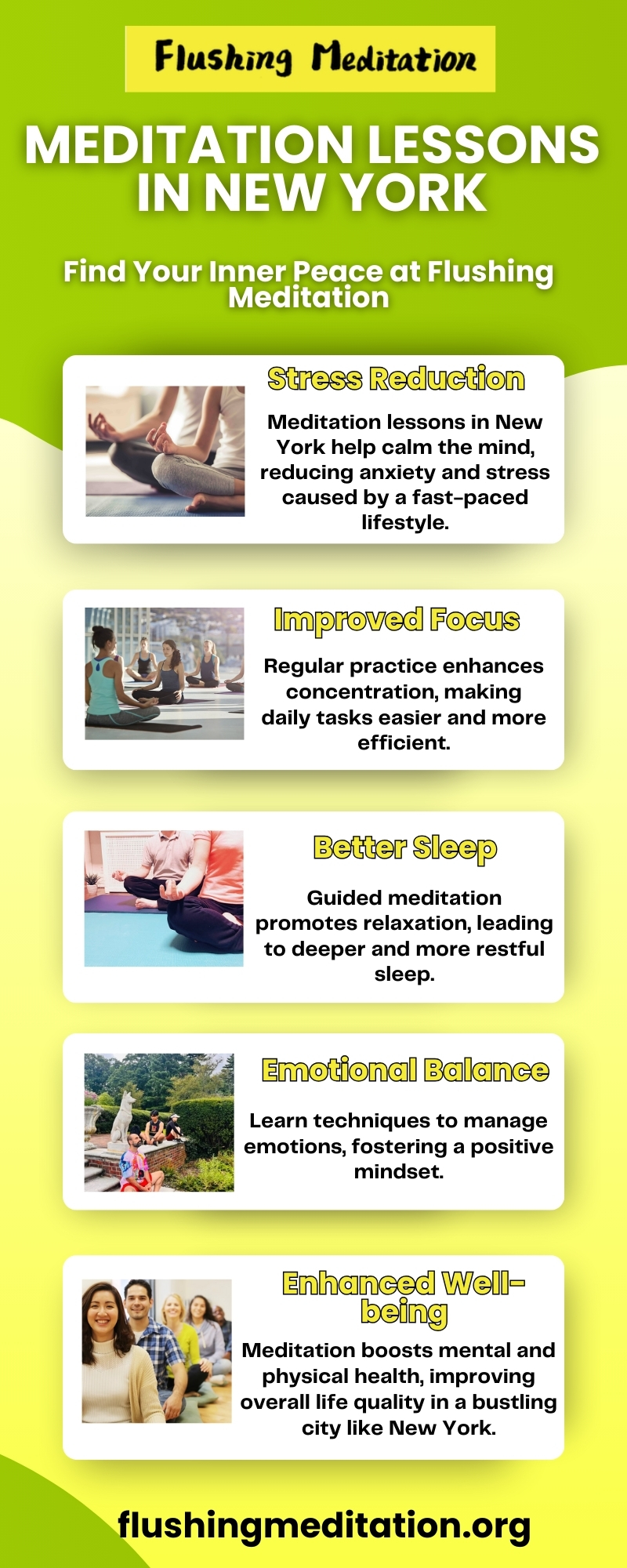 Meditation Lessons In New York Blank Meme Template