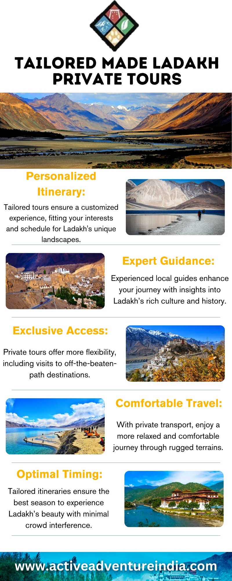 Tailored Made Ladakh Private Tours Blank Meme Template