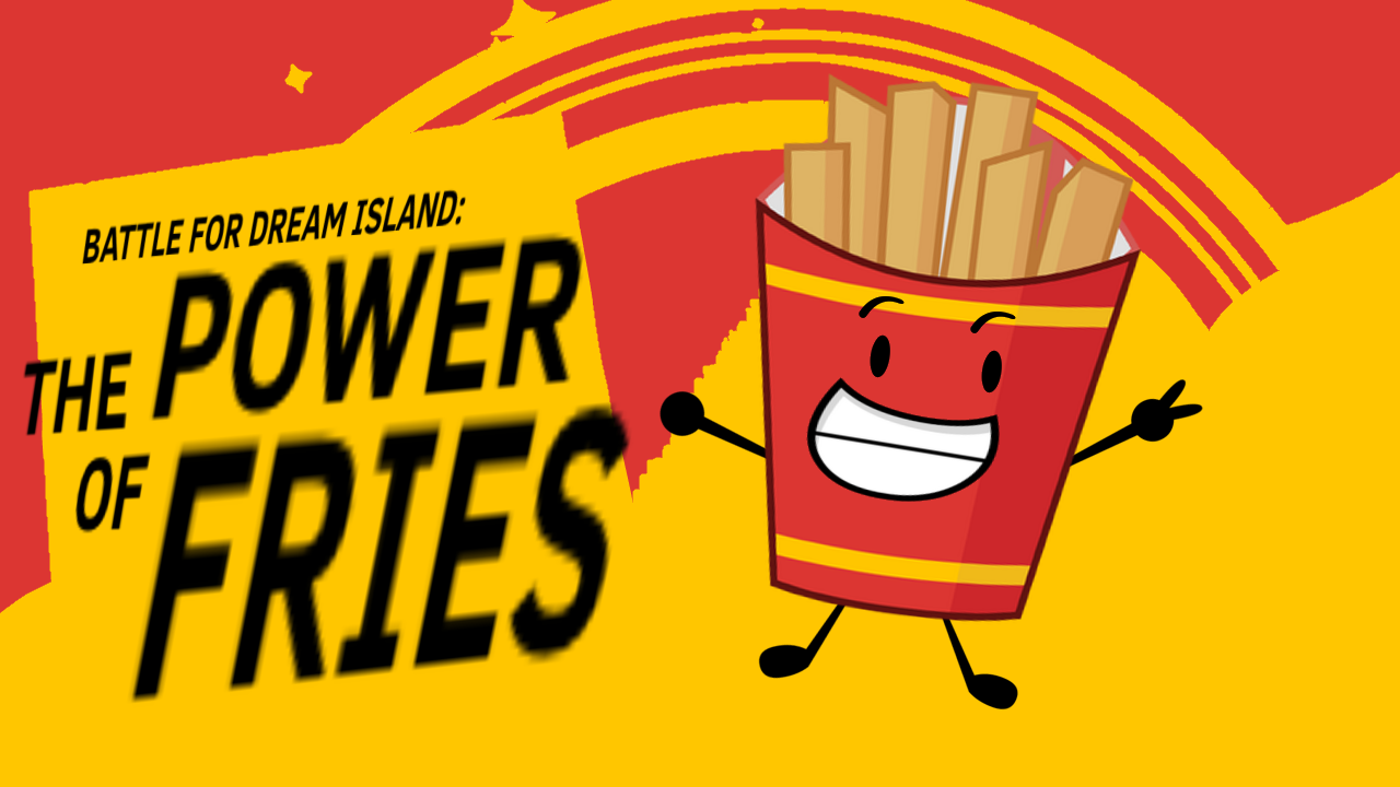 The Power of Fries Blank Meme Template
