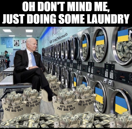 OH DON'T MIND ME, JUST DOING SOME LAUNDRY | made w/ Imgflip meme maker