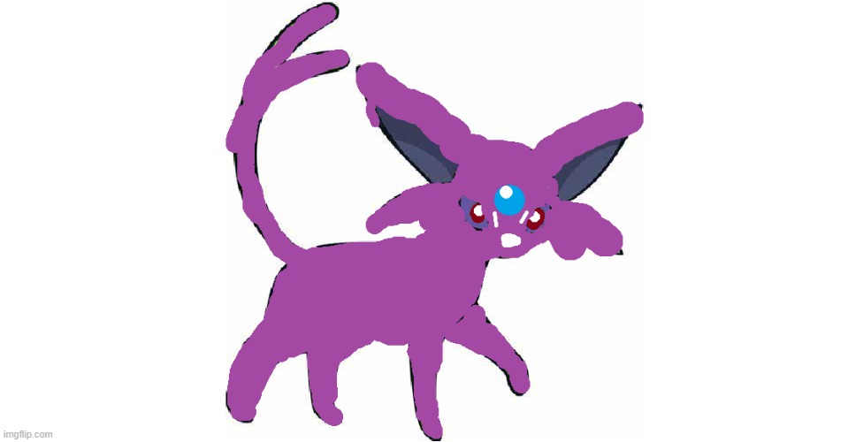 chat rate my shiny espeon redesign | image tagged in pokemon | made w/ Imgflip meme maker