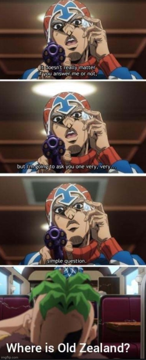 That's a good question | image tagged in jojo's bizarre adventure,jojo,jojo meme | made w/ Imgflip meme maker