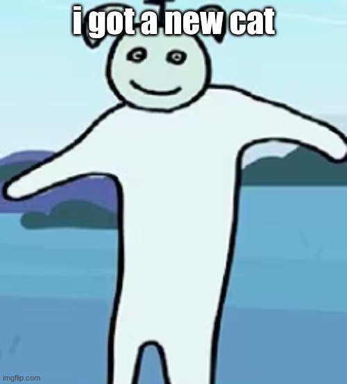 clock | i got a new cat | image tagged in clock | made w/ Imgflip meme maker