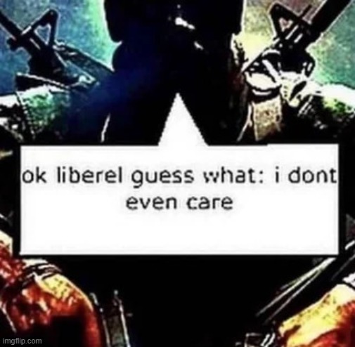 ok liberel | image tagged in ok liberel | made w/ Imgflip meme maker