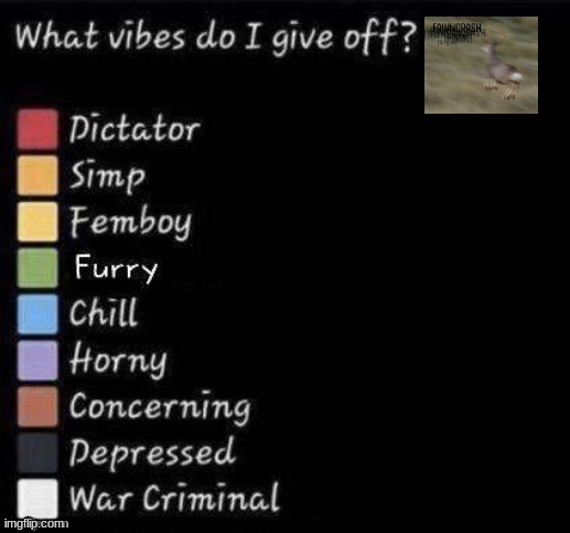 What vibes do I give off? | image tagged in what vibes do i give off | made w/ Imgflip meme maker