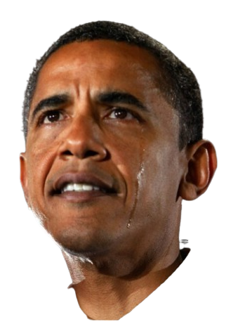 Obama head Blank Meme Template