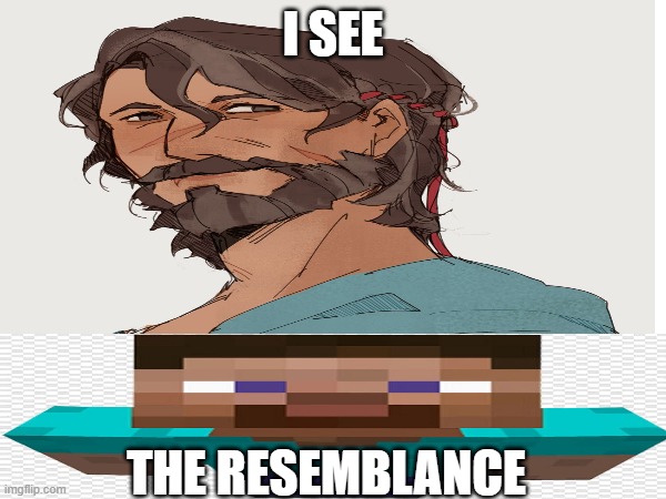 meme only epic fans will understand <3 | I SEE; THE RESEMBLANCE | image tagged in greek mythology,funny,so true | made w/ Imgflip meme maker