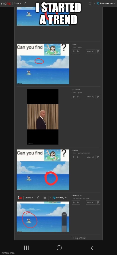 I STARTED A TREND | made w/ Imgflip meme maker