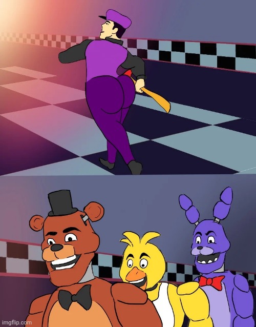 Animan FNAF | image tagged in animan fnaf | made w/ Imgflip meme maker