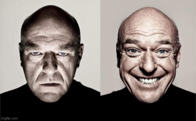 Breaking Bad reverse face meme | image tagged in breaking bad reverse face meme | made w/ Imgflip meme maker