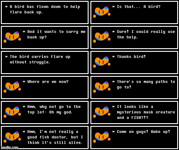 Chapter 6: A bird that takes you an insanely long distance | made w/ Imgflip meme maker