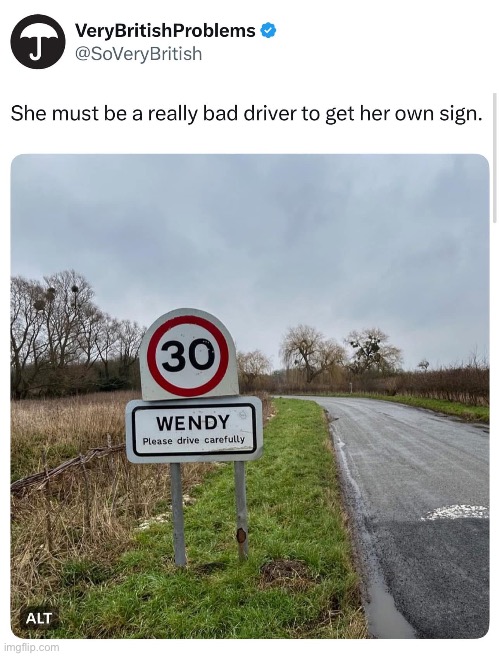 image tagged in wendy,speed limit | made w/ Imgflip meme maker