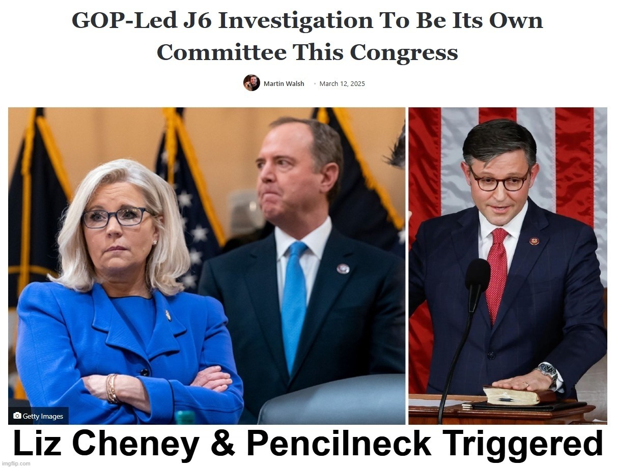 Liz Cheney & Pencilneck Triggered: Better call the wambulance! | image tagged in liz cheney,pencilneck,adam schiff,triggered,better call the wambulance,crying democrats | made w/ Imgflip meme maker