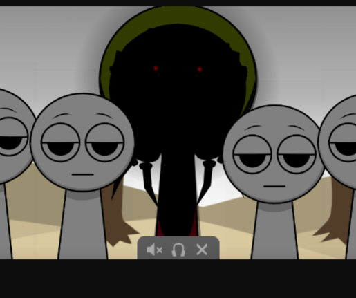 The Normal Guy's True Form (Sprunki) Blank Meme Template