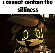 Cyn being a silly goober (Murder Drones) Blank Meme Template