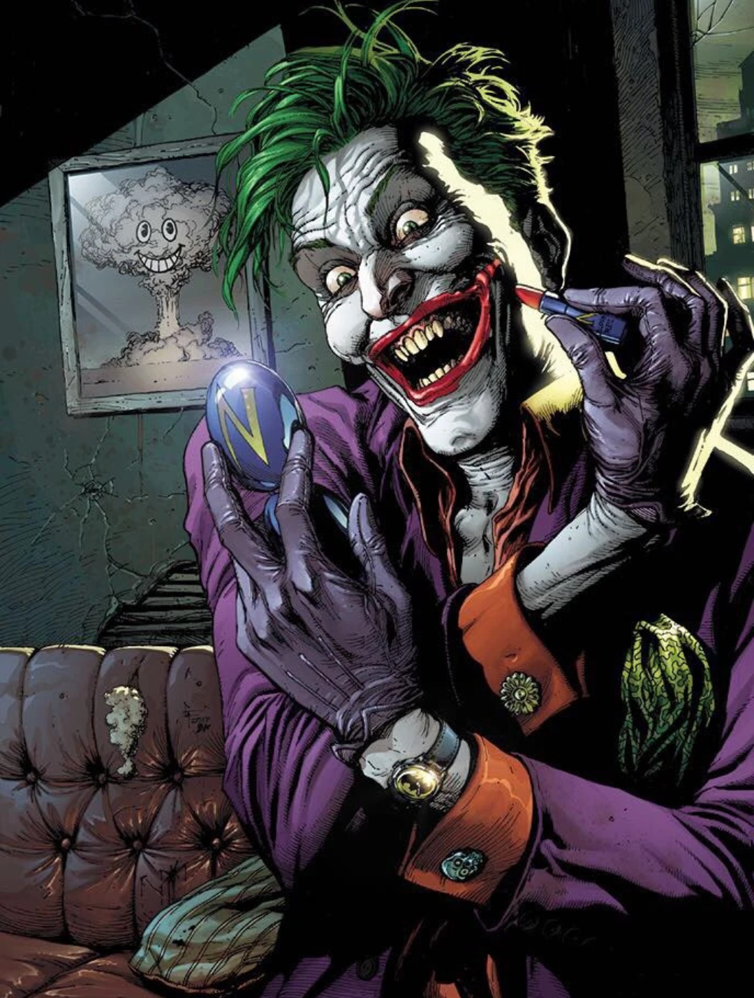 Joker. Blank Meme Template