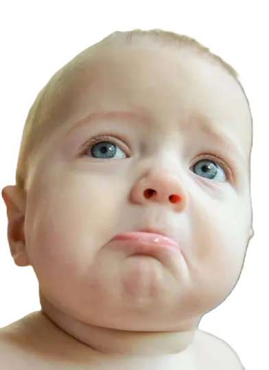 sad baby Blank Meme Template
