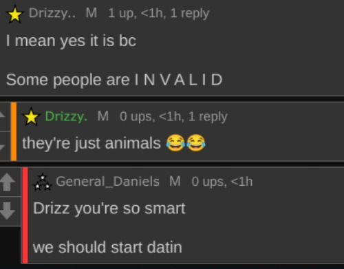 Drizz you're so smart we should start datin Blank Meme Template