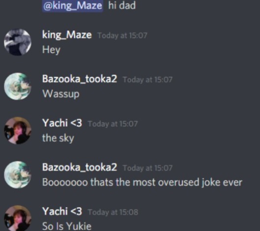 Oh god not maze | image tagged in hi dad | made w/ Imgflip meme maker