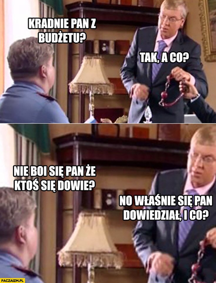 High Quality właśnie się pan dowiedział i co Blank Meme Template