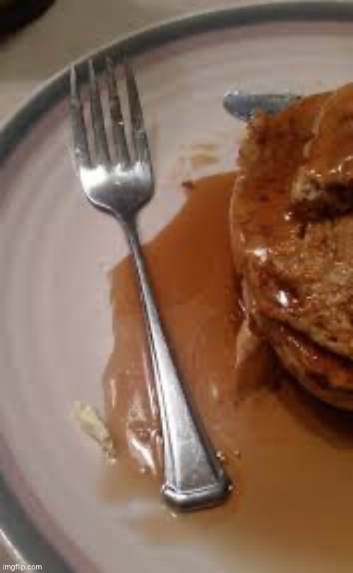 Imagine dropping your fork on your food | made w/ Imgflip meme maker