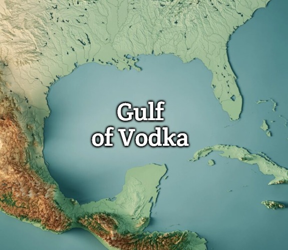 Gulf of What? | Gulf of Vodka | image tagged in gulf of what,slavic lives matter,vodka | made w/ Imgflip meme maker