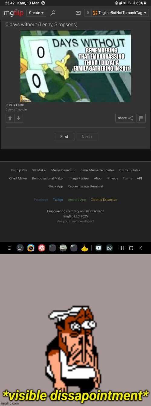Its annoying if you clicked on the new and the next page button is greyed out | image tagged in visible dissapointment | made w/ Imgflip meme maker