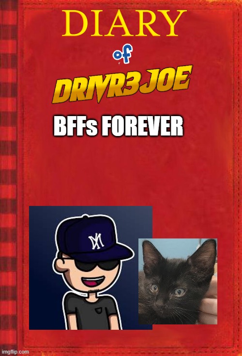 Diary of Drivr3joe: BFFs Forever | BFFs FOREVER | image tagged in diary of a wimpy kid covers 2 | made w/ Imgflip meme maker