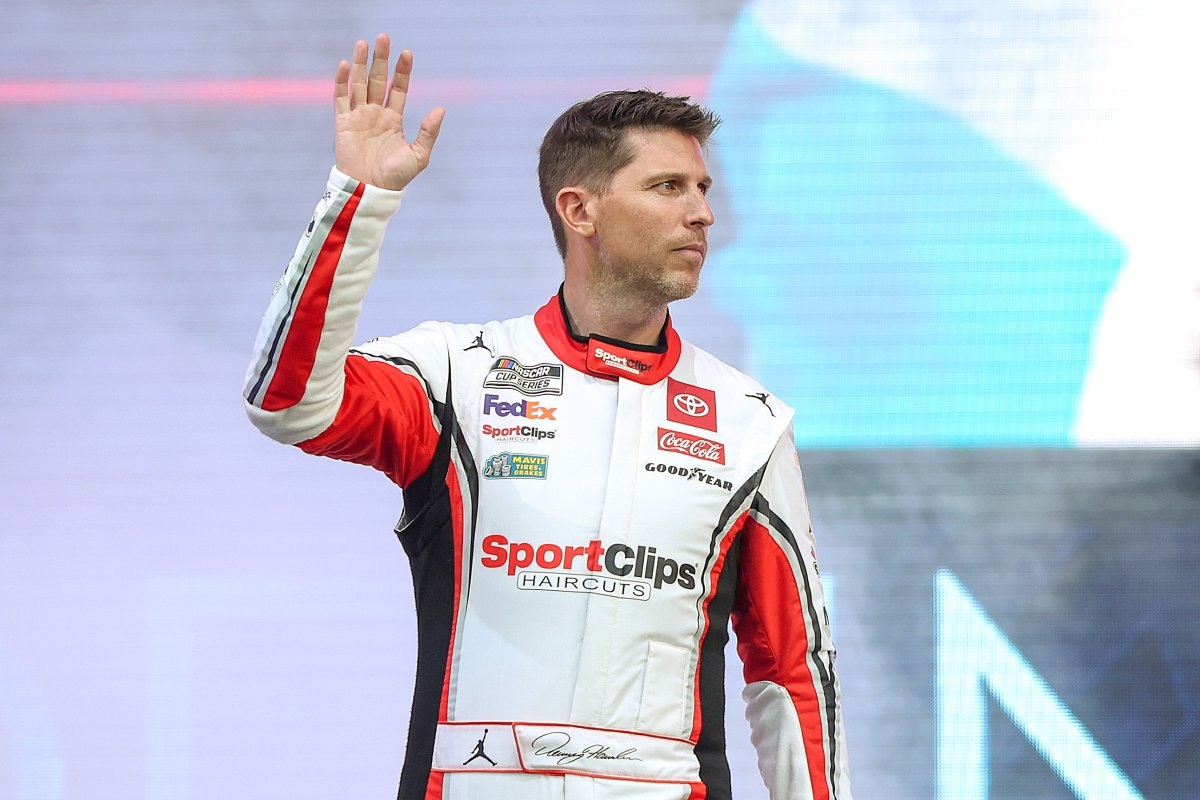 Denny Hamlin Blank Meme Template