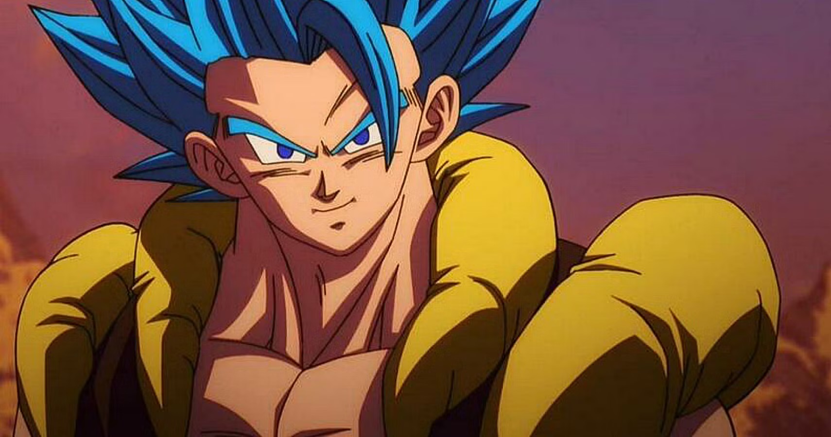 Gogeta smiling Blank Meme Template