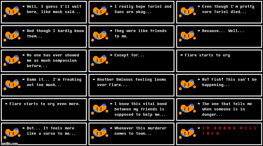 Chapter 8: Flare's curse | made w/ Imgflip meme maker