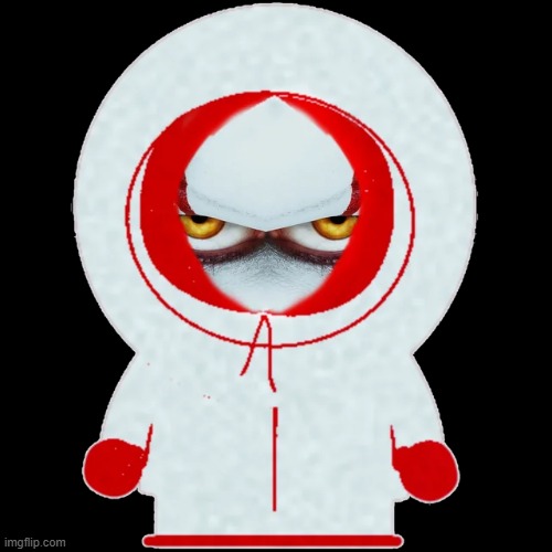 Kennywise | image tagged in funny,pennywise,it,south park,kenny | made w/ Imgflip meme maker