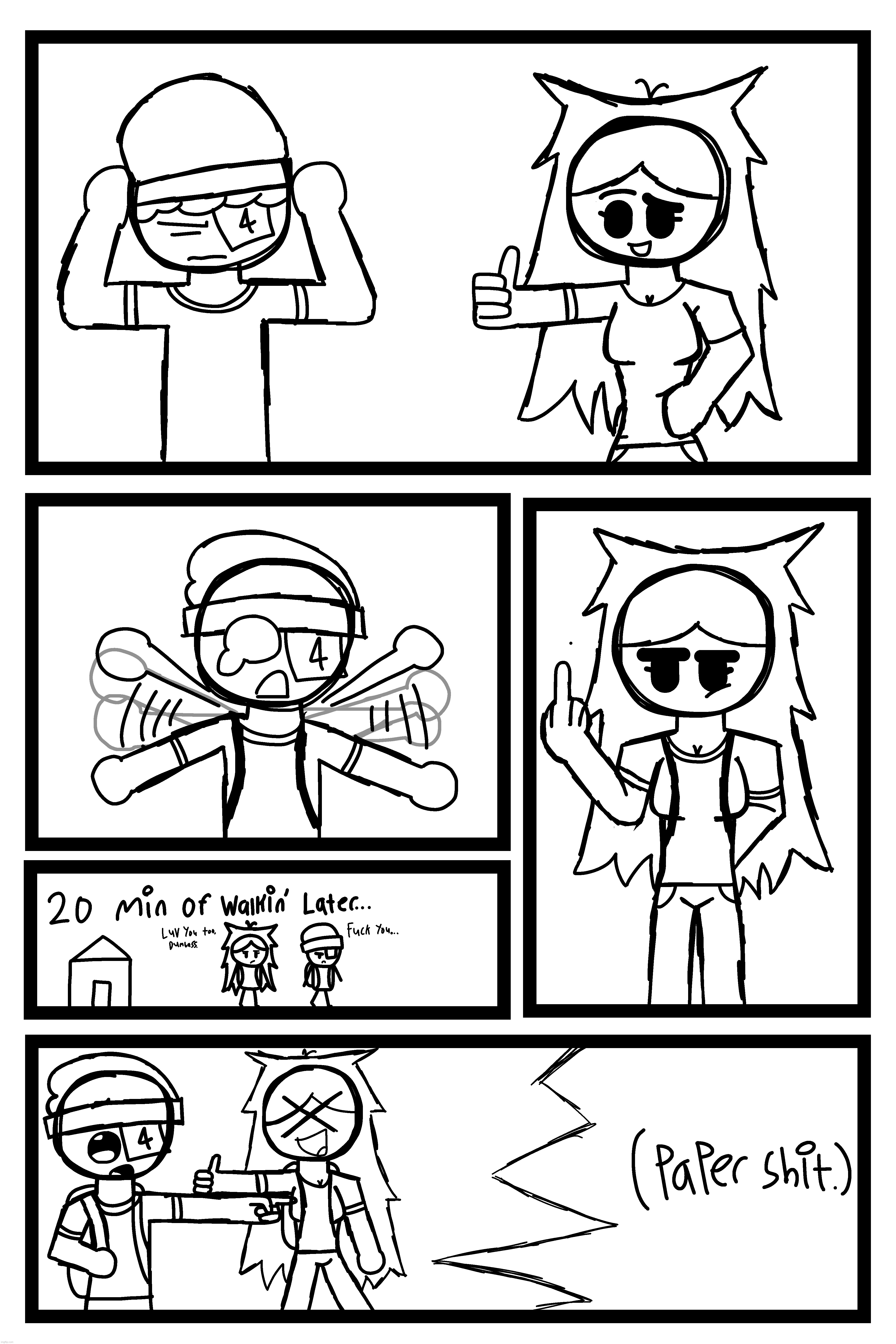 Stupid comic thing im also working on | made w/ Imgflip meme maker
