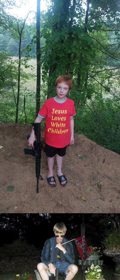 Jesus Loves White Children Blank Meme Template
