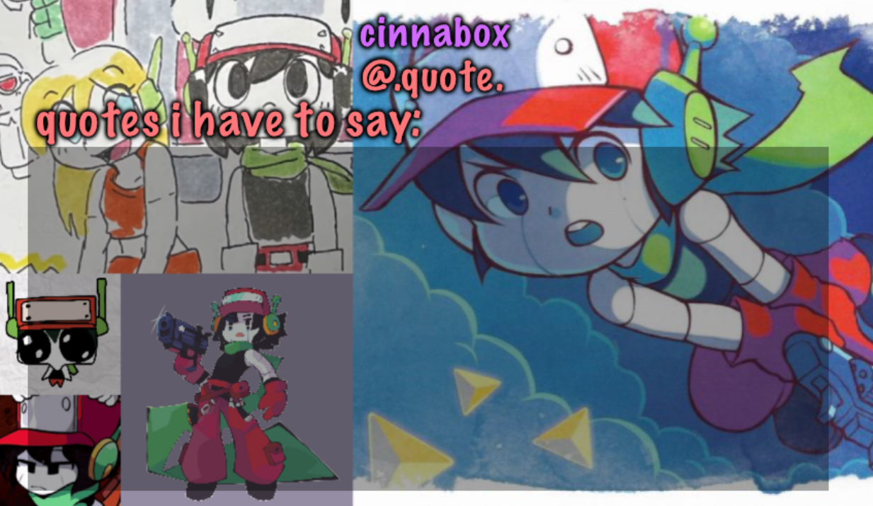 cinnabox’s quote temp Blank Meme Template